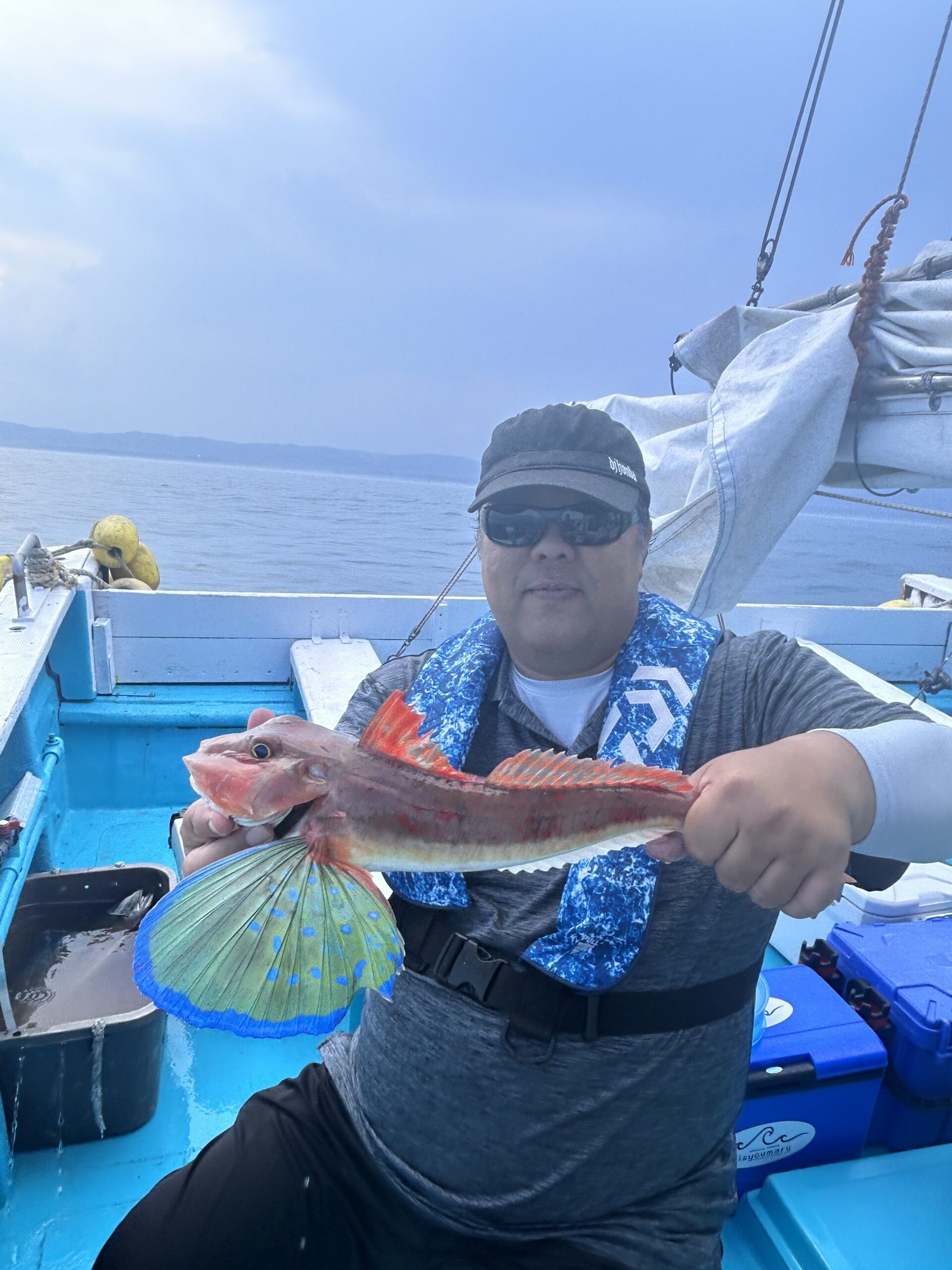 ７・２３　本日、午後船スローとマゴチです。